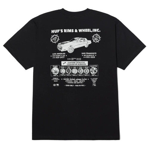 Huf Ανδρική κοντομάνικη μπλούζα Rim & Wheel Inc S/S Tee